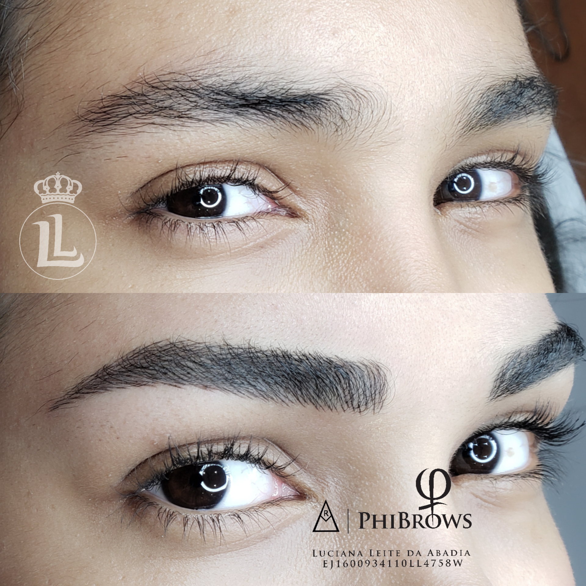 Procedimento de fio a fio realista pela Artista Lu Leite