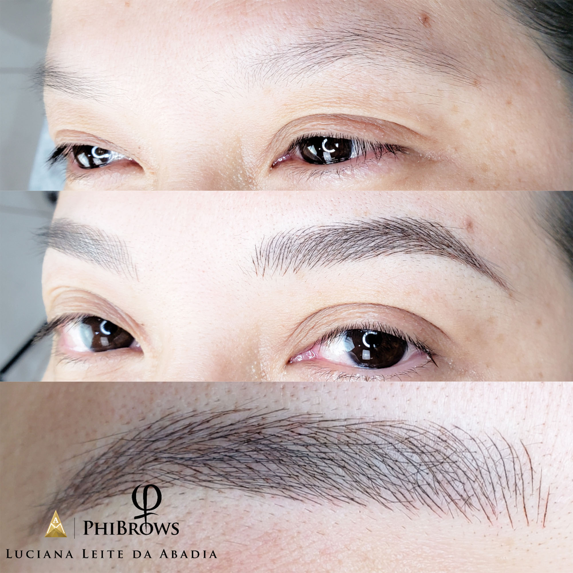Microblading fio a fio realista