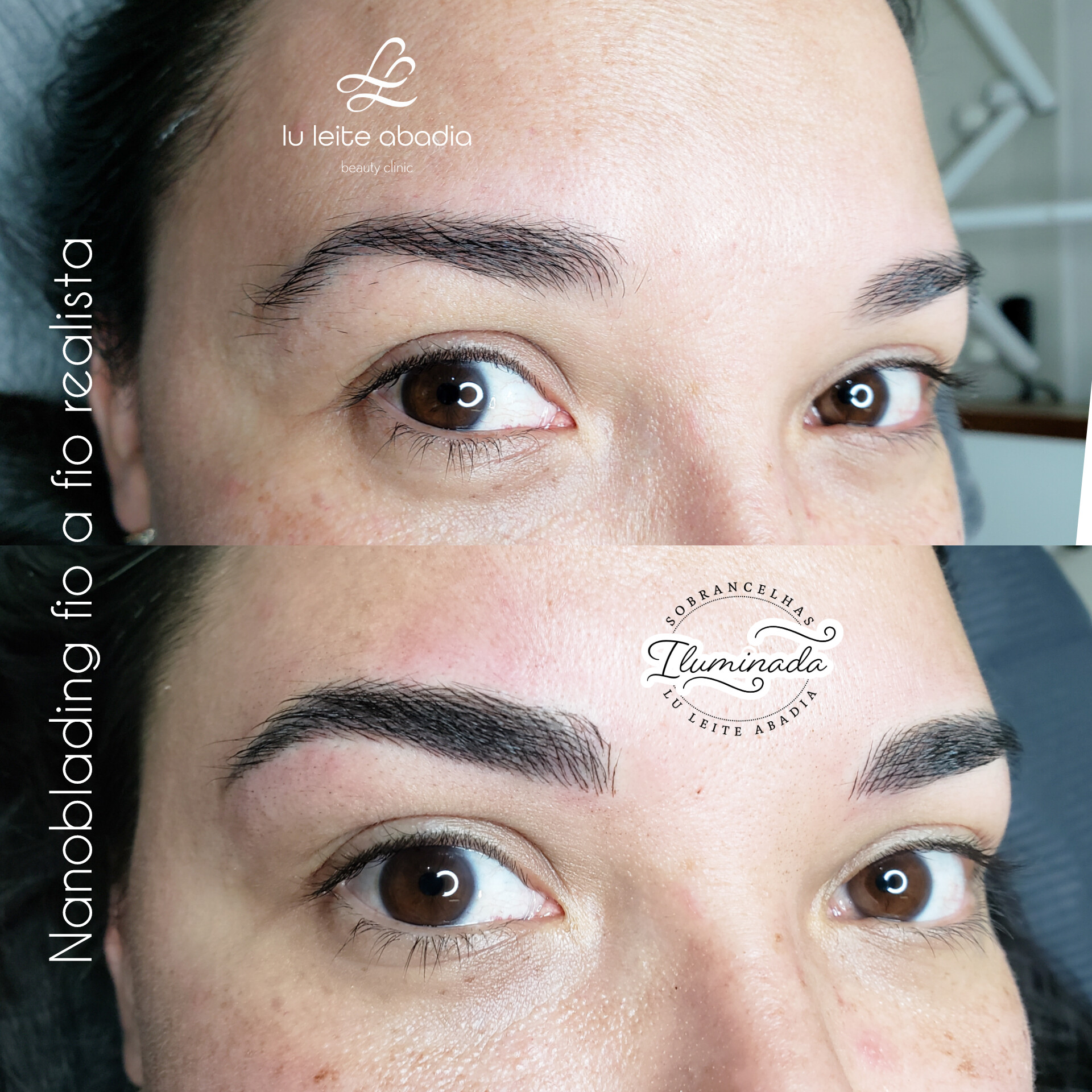 Procedimento de fio a fio realista pela Artista Lu Leite