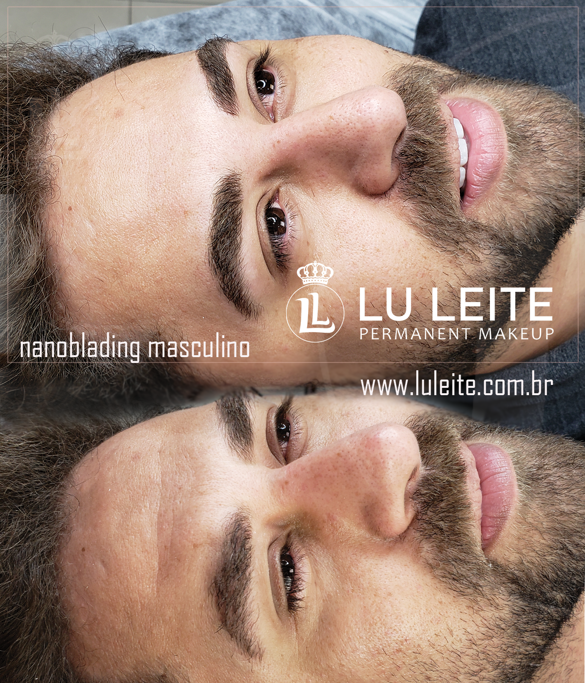 Nanoblading fio a fio realista sobrancelhas orientais