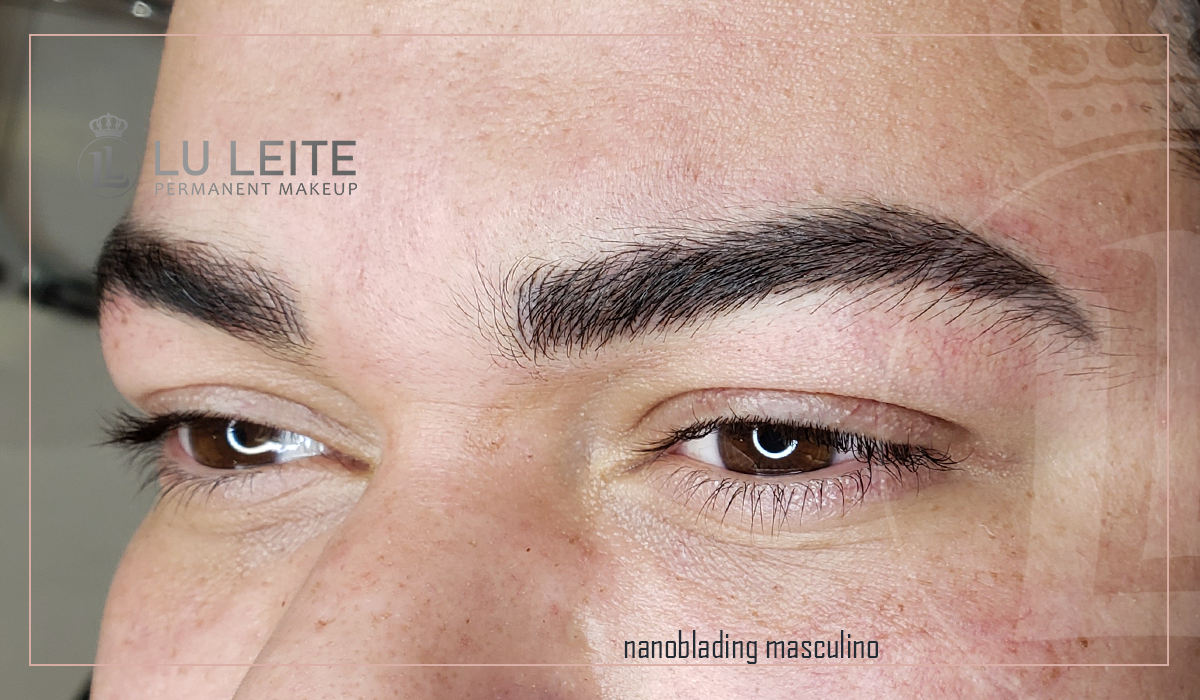 Sobrancelhas Orientais com Micropigmenta&ccedil;&atilde;o feita pela Lu Leite