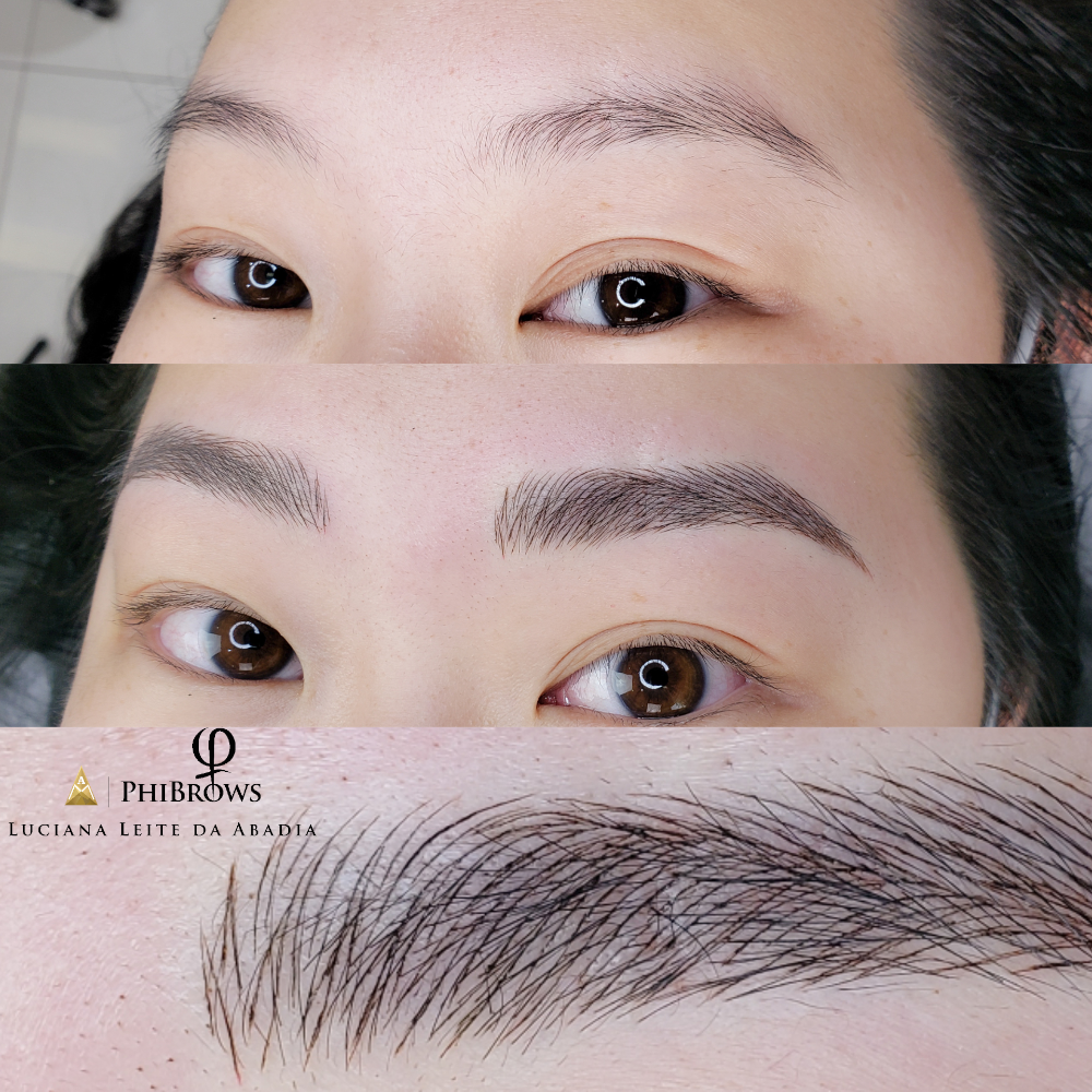 Microblading fio a fio realista